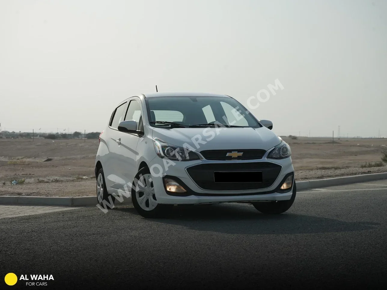 Chevrolet  Spark  2019  Automatic  75,000 Km  4 Cylinder  Front Wheel Drive (FWD)  Hatchback  White  With Warranty