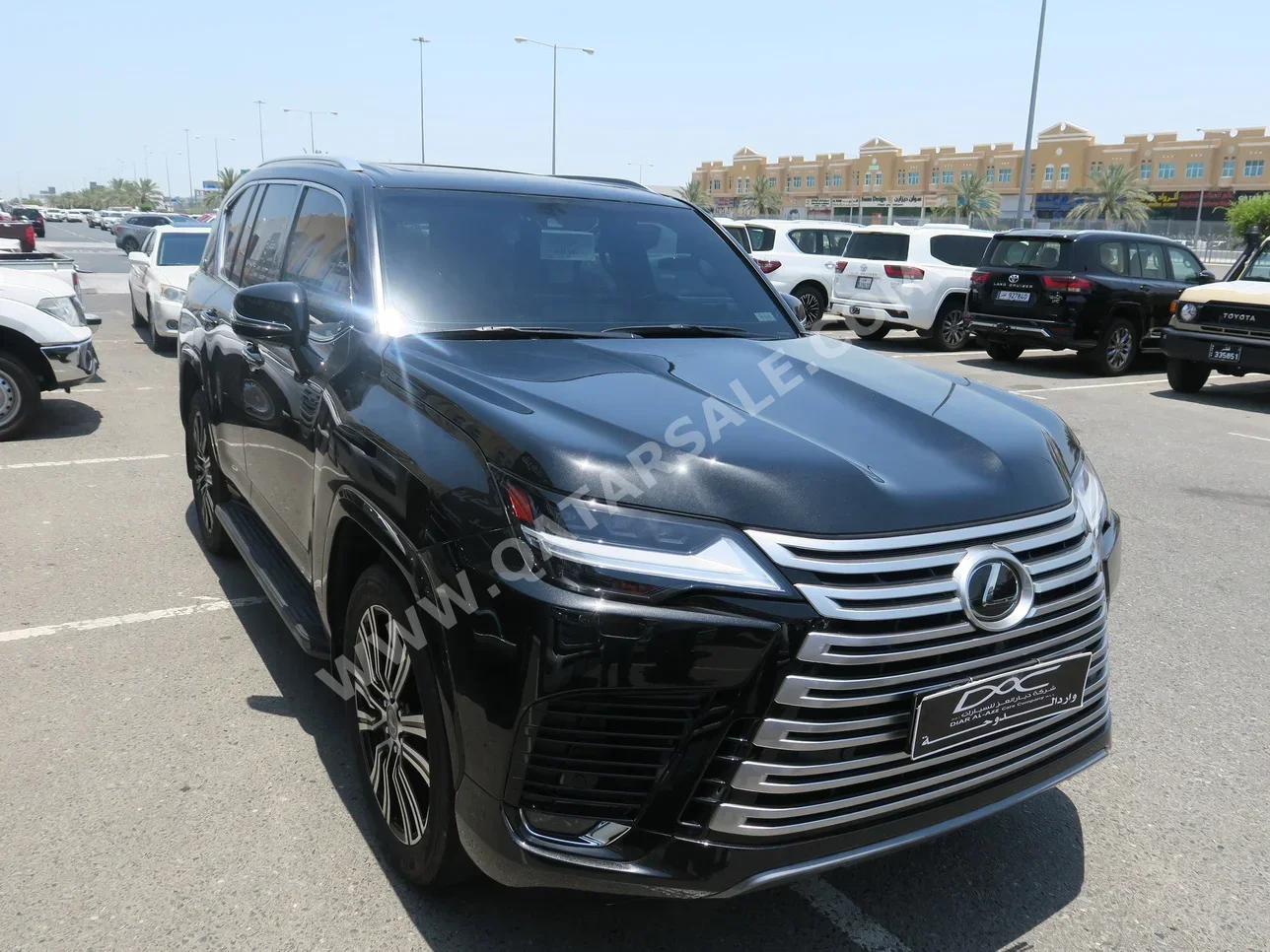 Lexus  LX  600 Luxury  2023  Automatic  23,000 Km  6 Cylinder  Four Wheel Drive (4WD)  SUV  Black  With Warranty