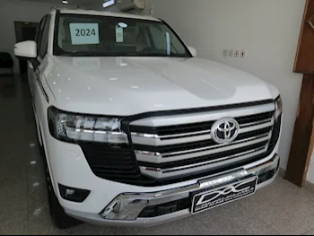 Toyota  Land Cruiser  GXR Twin Turbo  2024  Automatic  0 Km  6 Cylinder  Four Wheel Drive (4WD)  SUV  White  With Warranty