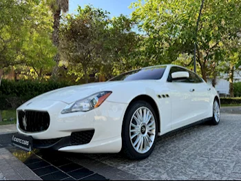 Maserati  Quattroporte  2015  Automatic  99,000 Km  6 Cylinder  Rear Wheel Drive (RWD)  Sedan  White