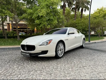 Maserati  Quattroporte  2015  Automatic  99,000 Km  6 Cylinder  Rear Wheel Drive (RWD)  Sedan  White