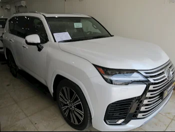  Lexus  LX  600 Luxury  2024  Automatic  0 Km  6 Cylinder  Four Wheel Drive (4WD)  SUV  White  With Warranty