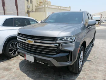 Chevrolet  Tahoe  2021  Automatic  48٬000 Km  8 Cylinder  Four Wheel Drive (4WD)  SUV  Gray  With Warranty