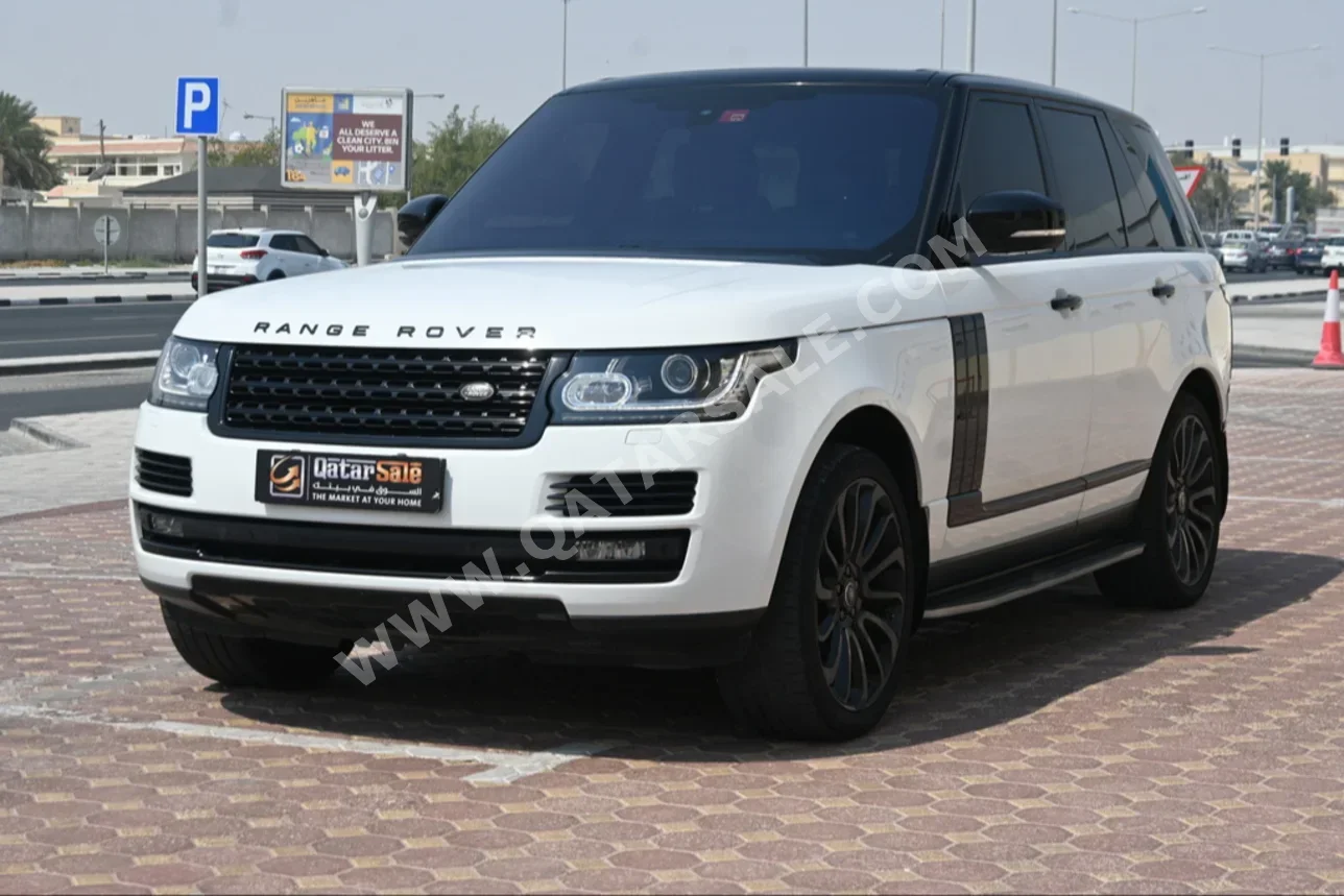 Land Rover  Range Rover  Vogue HSE  2016  Automatic  188,000 Km  8 Cylinder  Four Wheel Drive (4WD)  SUV  White