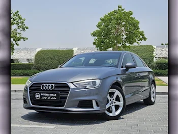 Audi  A3  35 TFSI  2019  Automatic  99,761 Km  4 Cylinder  Front Wheel Drive (FWD)  Sedan  Gray