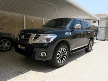 Nissan  Patrol  Platinum  2019  Automatic  112,000 Km  6 Cylinder  Four Wheel Drive (4WD)  SUV  Black