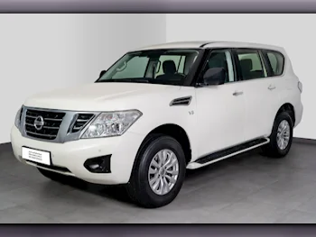 Nissan  Patrol  LE  2019  Automatic  42,310 Km  8 Cylinder  Four Wheel Drive (4WD)  SUV  White