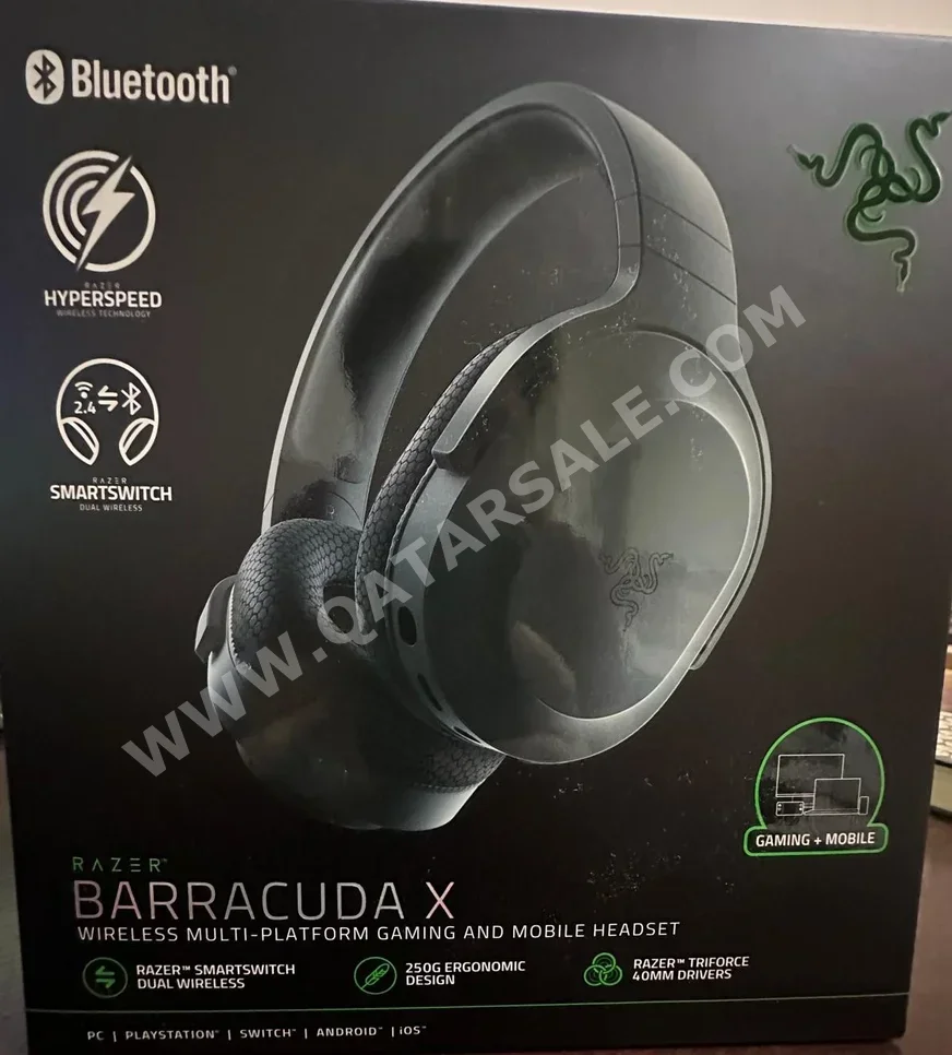 Headset And Speakers - Razer  - Black  - Wireless  - With Microphone