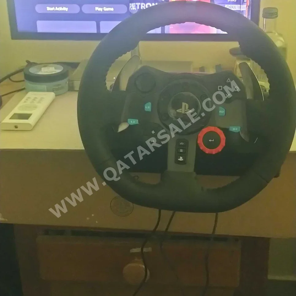 Console Accessories - Logitech  - Flight Yoke System  - Black