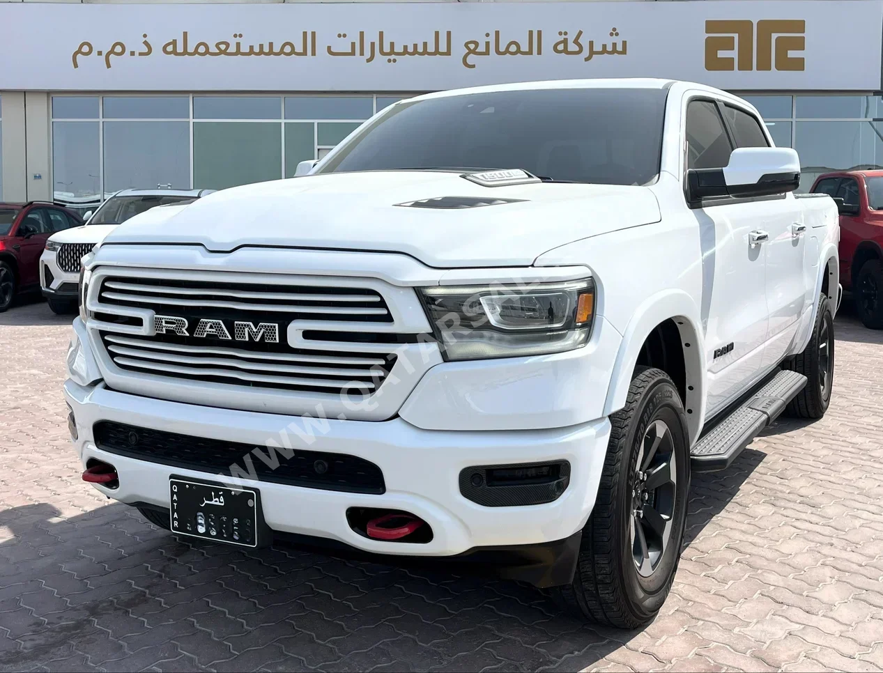 Dodge  Ram  laramie  2021  Automatic  81,000 Km  8 Cylinder  Four Wheel Drive (4WD)  Pick Up  White  With Warranty