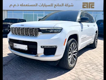 جييب  جراند شيروكي  سومت  2021  اوتوماتيك  30,000 كم  6 سلندر  دفع رباعي  اس يو في  أبيض  تحت الضمان