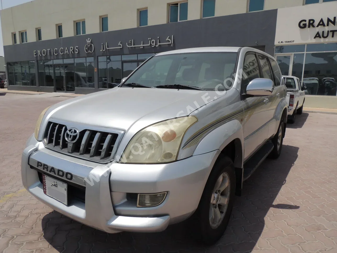 Toyota  Prado  GX  2008  Automatic  271,000 Km  4 Cylinder  Four Wheel Drive (4WD)  SUV  Silver