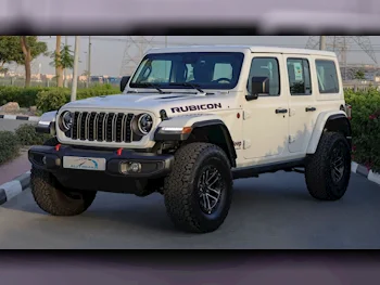 Jeep  Wrangler  Rubicon  2024  Automatic  0 Km  6 Cylinder  Four Wheel Drive (4WD)  SUV  White  With Warranty