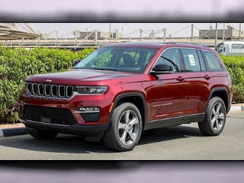 Jeep  Grand Cherokee  Limited  2024  Automatic  0 Km  6 Cylinder  Four Wheel Drive (4WD)  SUV  Red  With Warranty