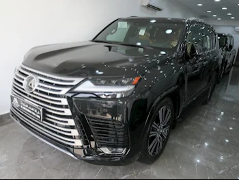 Lexus  LX  600 Luxury  2024  Automatic  0 Km  6 Cylinder  Four Wheel Drive (4WD)  SUV  Black  With Warranty