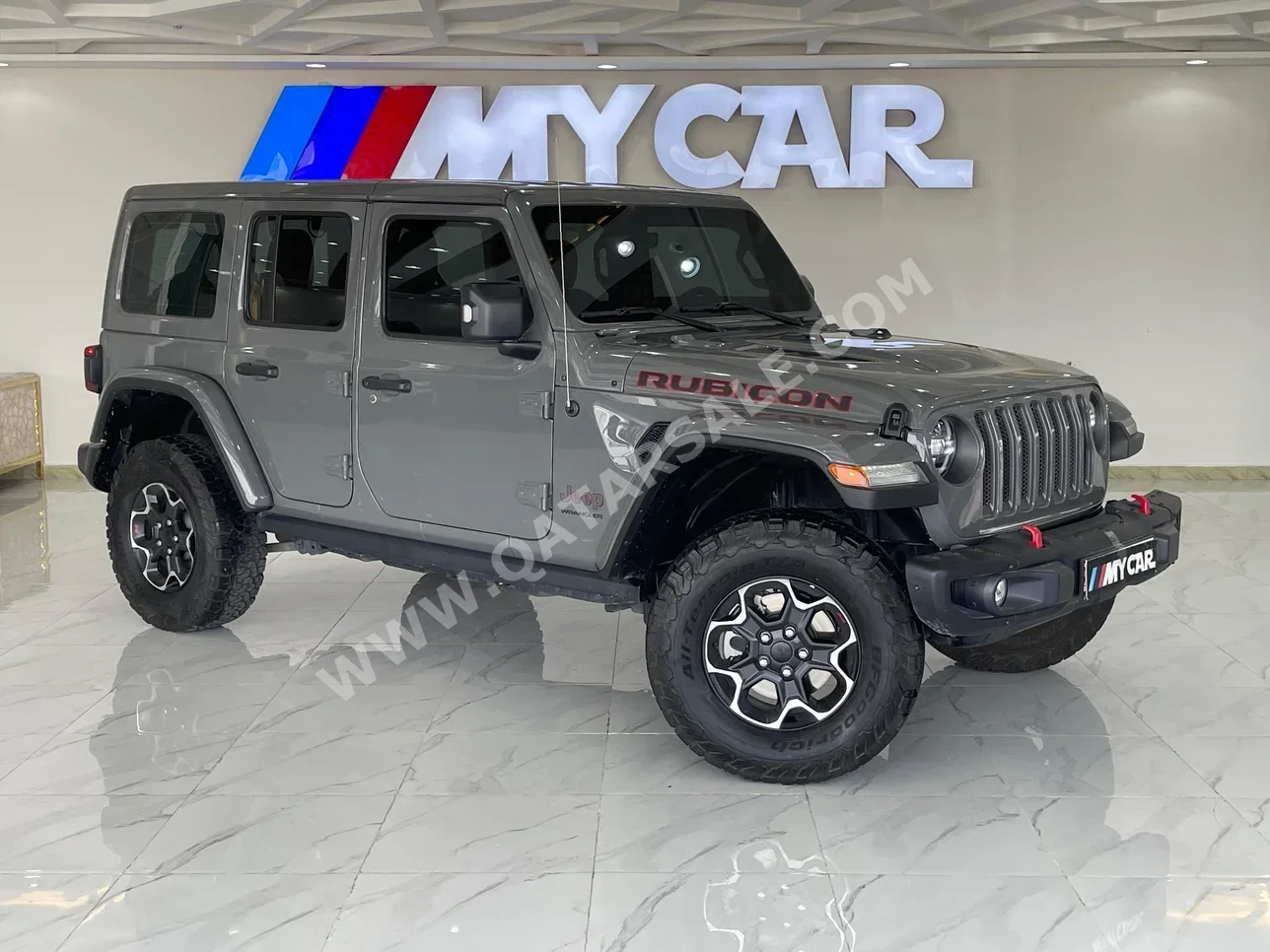 Jeep  Wrangler  Rubicon  2023  Automatic  18,000 Km  6 Cylinder  Four Wheel Drive (4WD)  SUV  Gray  With Warranty