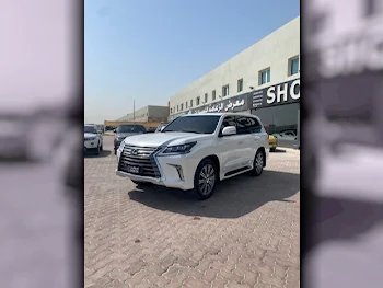 Lexus  LX  570  2016  Automatic  91,000 Km  8 Cylinder  Four Wheel Drive (4WD)  SUV  White