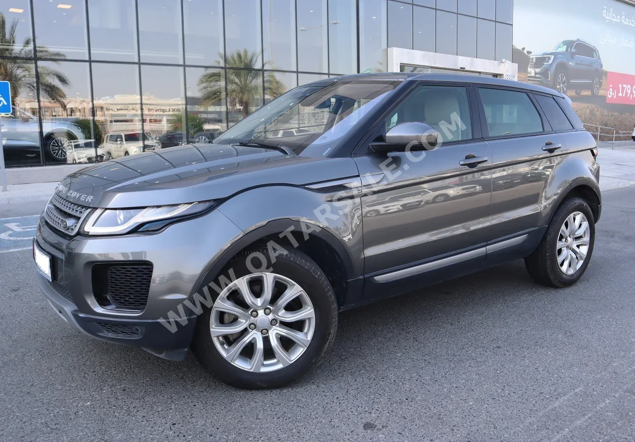 Land Rover  Evoque  2018  Automatic  129,000 Km  4 Cylinder  Four Wheel Drive (4WD)  SUV  Gray