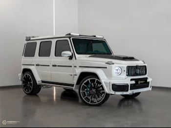 Mercedes-Benz  G-Class  700 Brabus  2021  Automatic  28,000 Km  8 Cylinder  Four Wheel Drive (4WD)  SUV  White