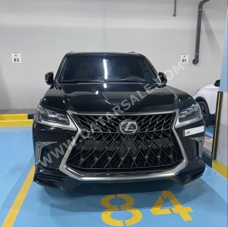 Lexus  LX  570 S  2018  Automatic  185,000 Km  8 Cylinder  Four Wheel Drive (4WD)  SUV  Black