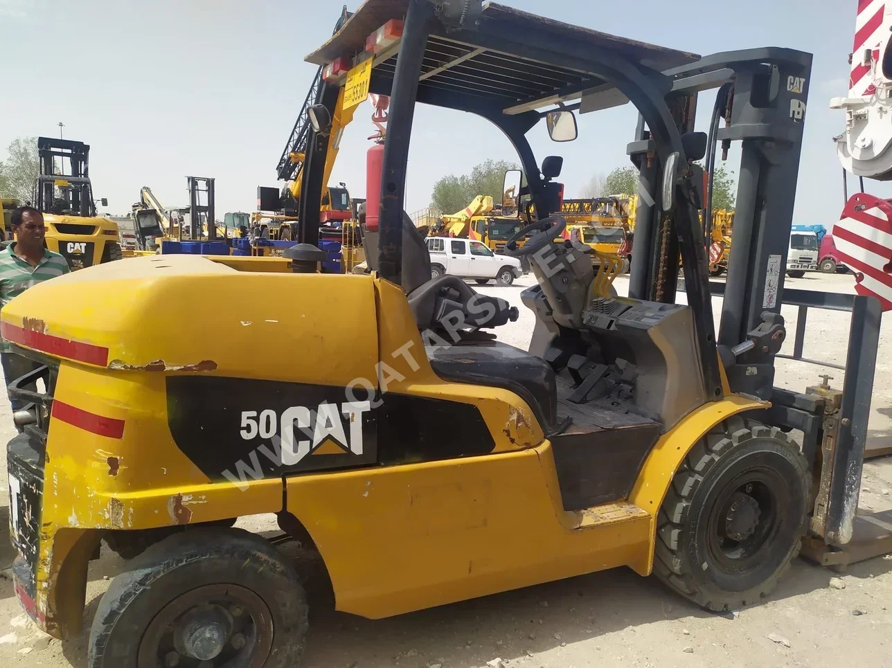 Forklift Caterpillar  5  Orange  2013