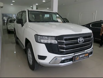 Toyota  Land Cruiser  GX  2024  Automatic  0 Km  6 Cylinder  Four Wheel Drive (4WD)  SUV  White  With Warranty