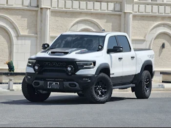 Dodge  Ram  TRX  2023  Automatic  20,000 Km  8 Cylinder  Four Wheel Drive (4WD)  Pick Up  White  With Warranty