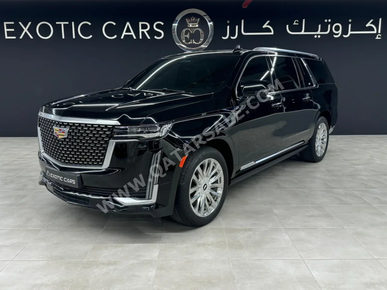 Cadillac  Escalade  Premium  2022  Automatic  44,000 Km  8 Cylinder  Four Wheel Drive (4WD)  SUV  Black  With Warranty