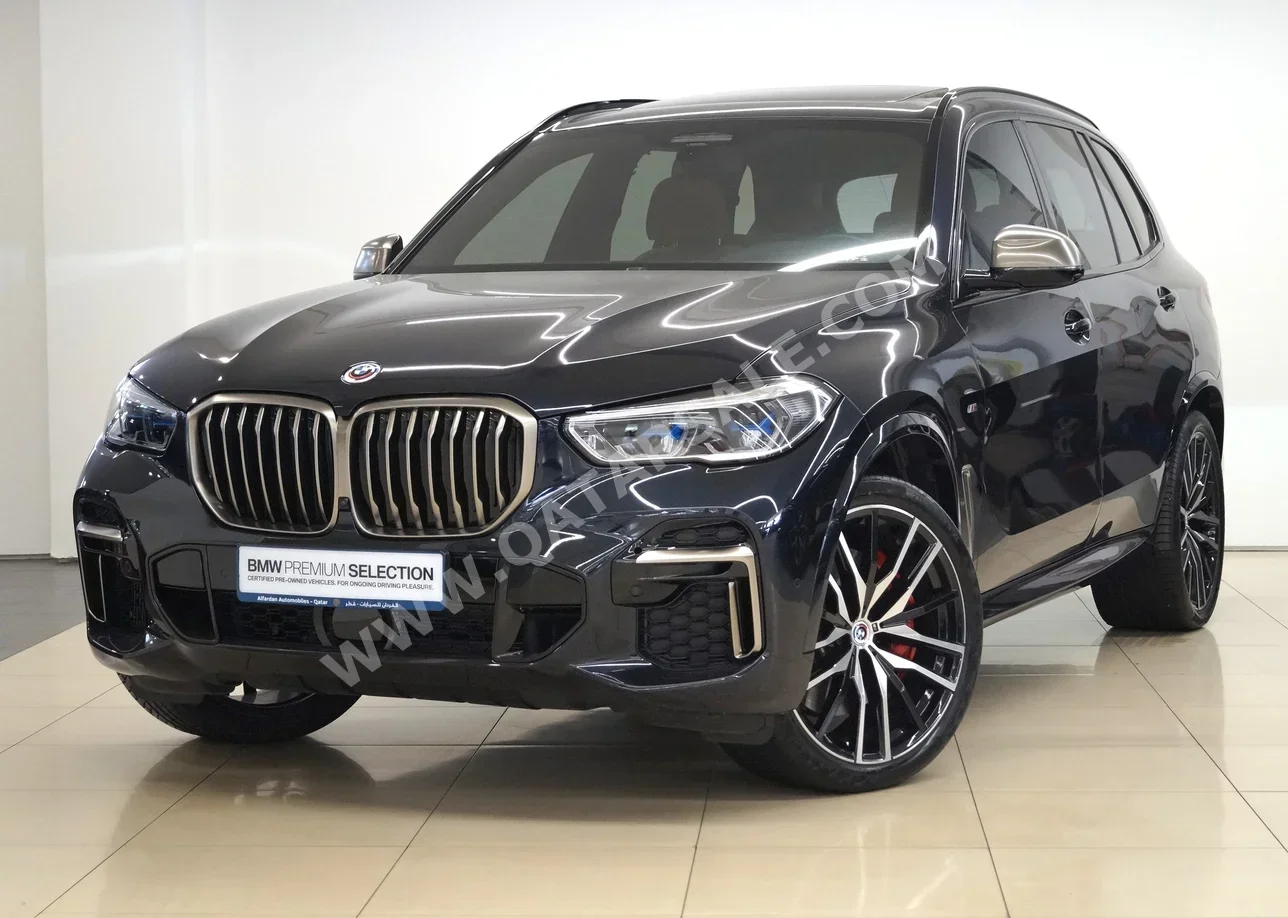 BMW  X-Series  X5 M50i  2023  Automatic  5٬000 Km  8 Cylinder  Four Wheel Drive (4WD)  SUV  Black  With Warranty