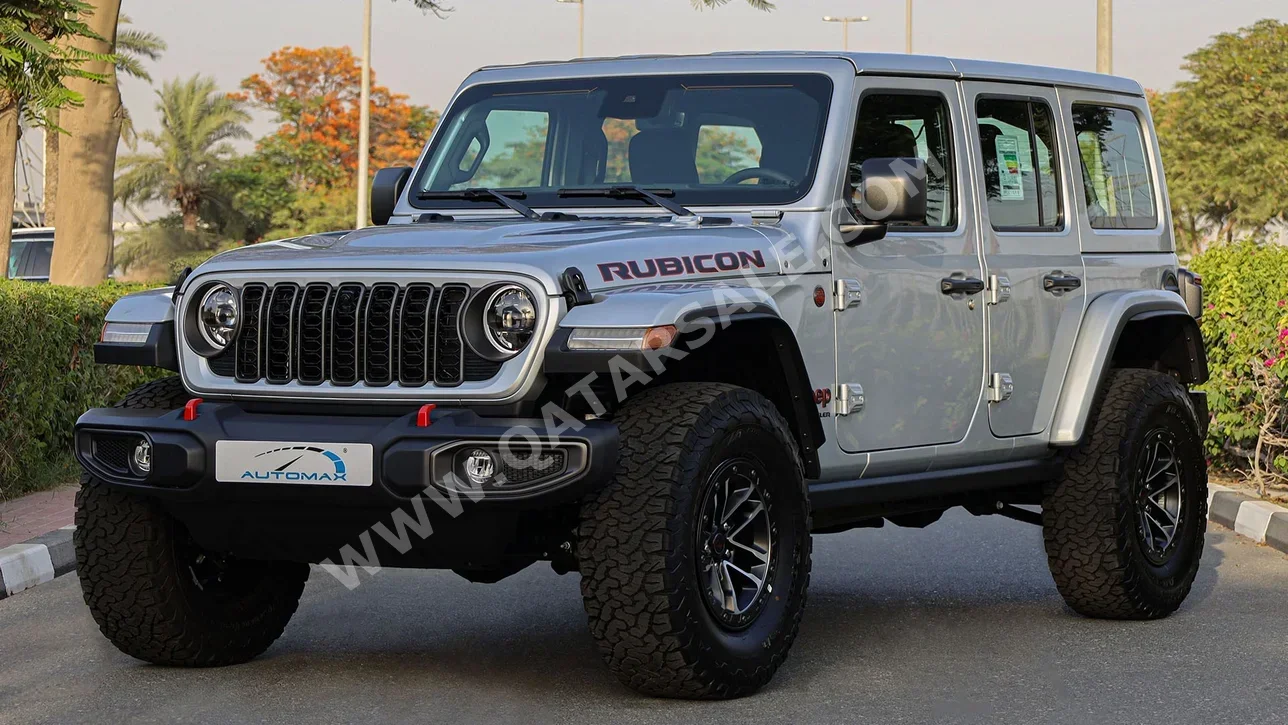 Jeep  Wrangler  Rubicon  2024  Automatic  0 Km  6 Cylinder  Four Wheel Drive (4WD)  SUV  Silver  With Warranty