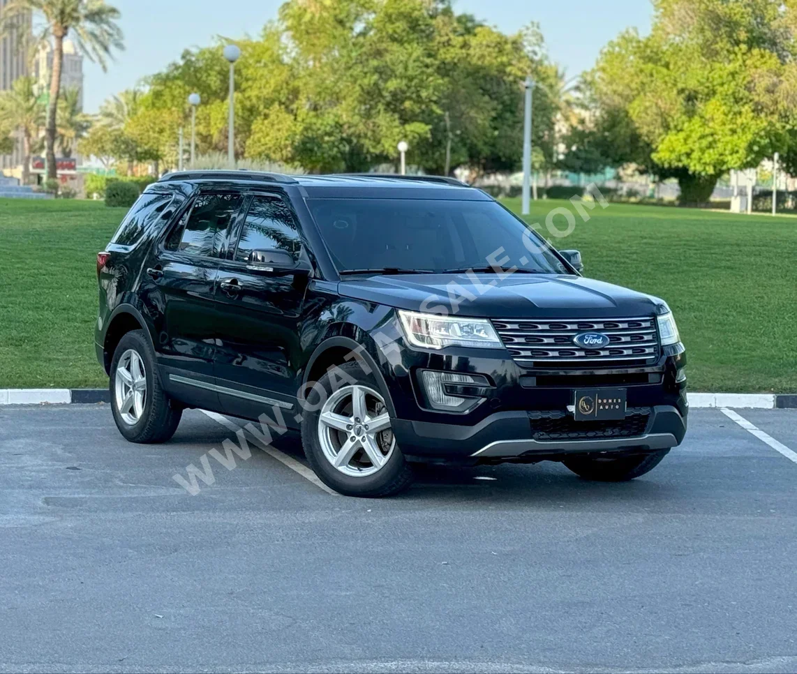 Ford  Explorer  XLT  2017  Automatic  37,000 Km  6 Cylinder  Four Wheel Drive (4WD)  SUV  Black