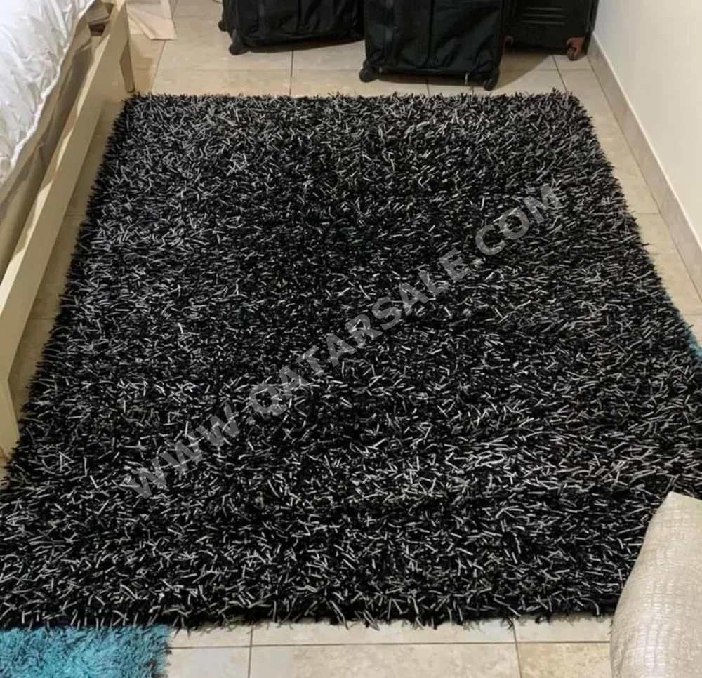 Rugs IKEA  Polypropylene  Black  Square