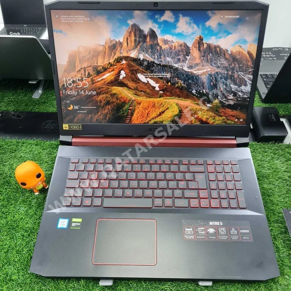 Laptops Acer  - Nitro 5  2019  - Black  - Windows 11  - Intel  - Core i5  -Memory (Ram): 16 GB