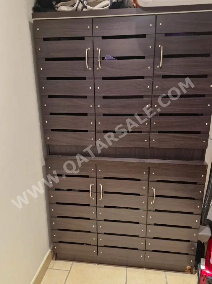 Wardrobes & Dressers - Shoe Racks  - Brown