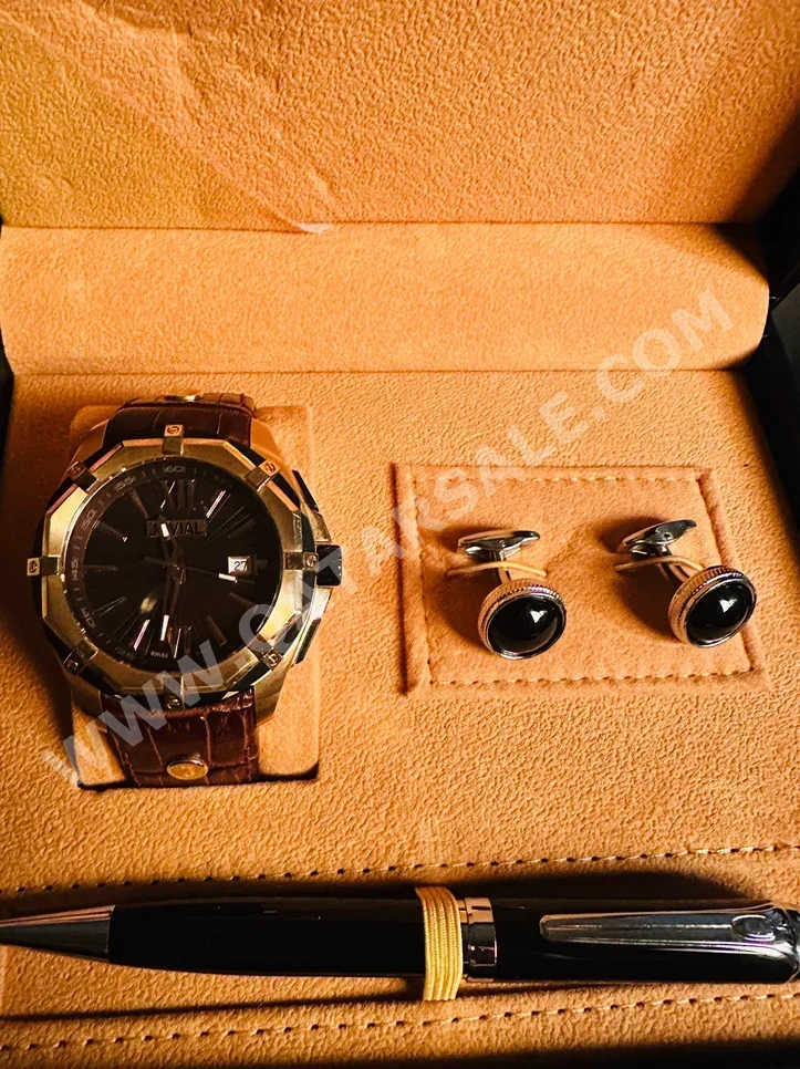 Watches - Quartz Watch  - Brown  - Men Watches