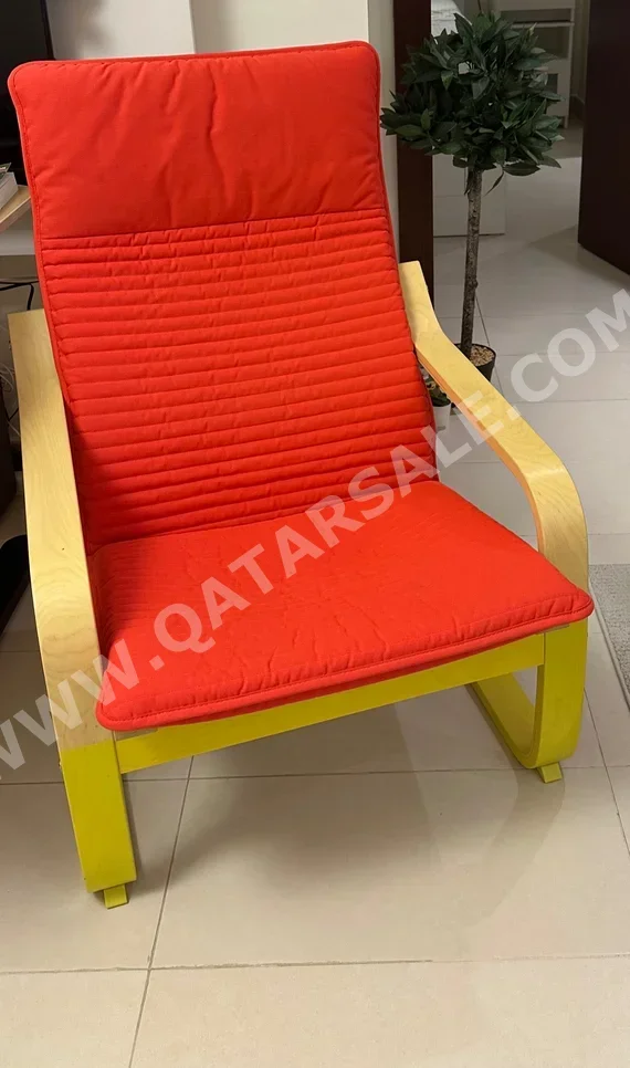 Sofas, Couches & Chairs IKEA  Chair  - Fabric  - Red