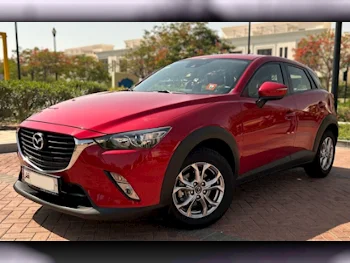 Mazda  CX  3  2018  Automatic  46,000 Km  4 Cylinder  Front Wheel Drive (FWD)  SUV  Red