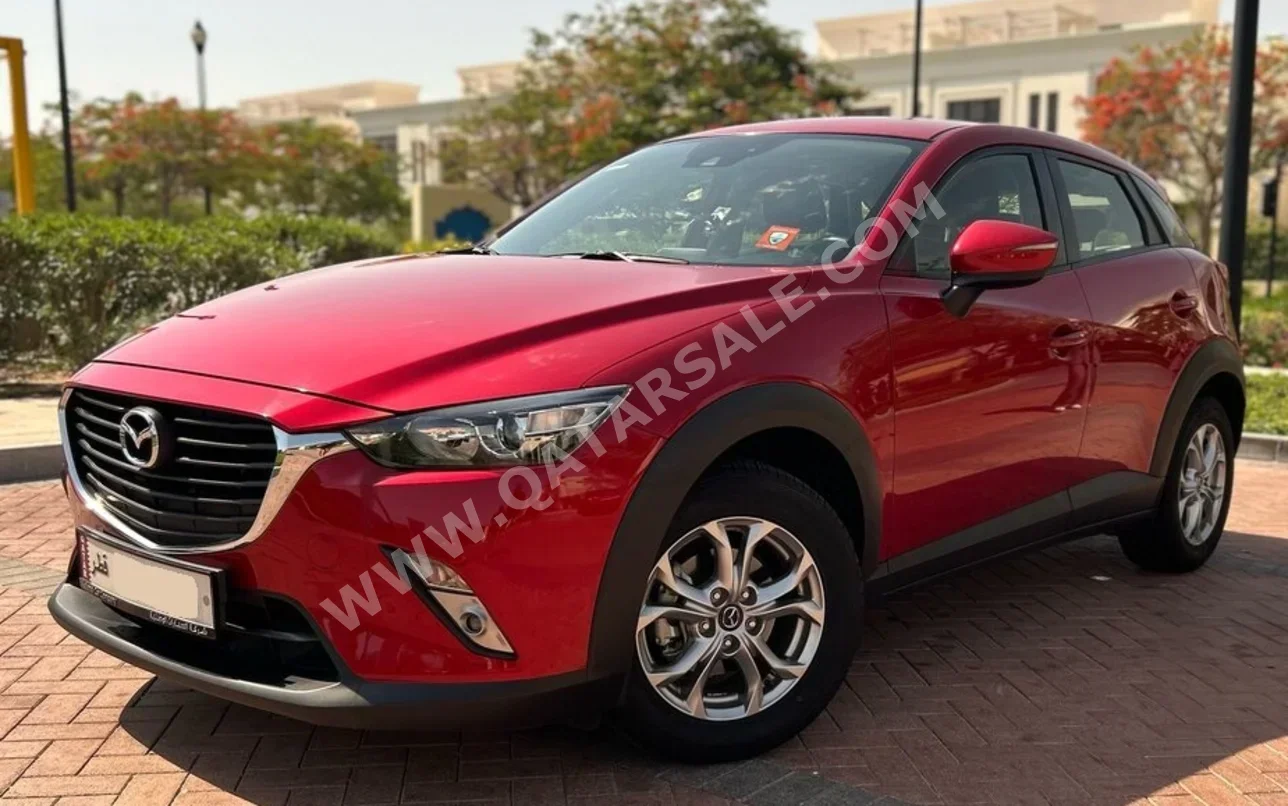 Mazda  CX  3  2018  Automatic  46,000 Km  4 Cylinder  Front Wheel Drive (FWD)  SUV  Red