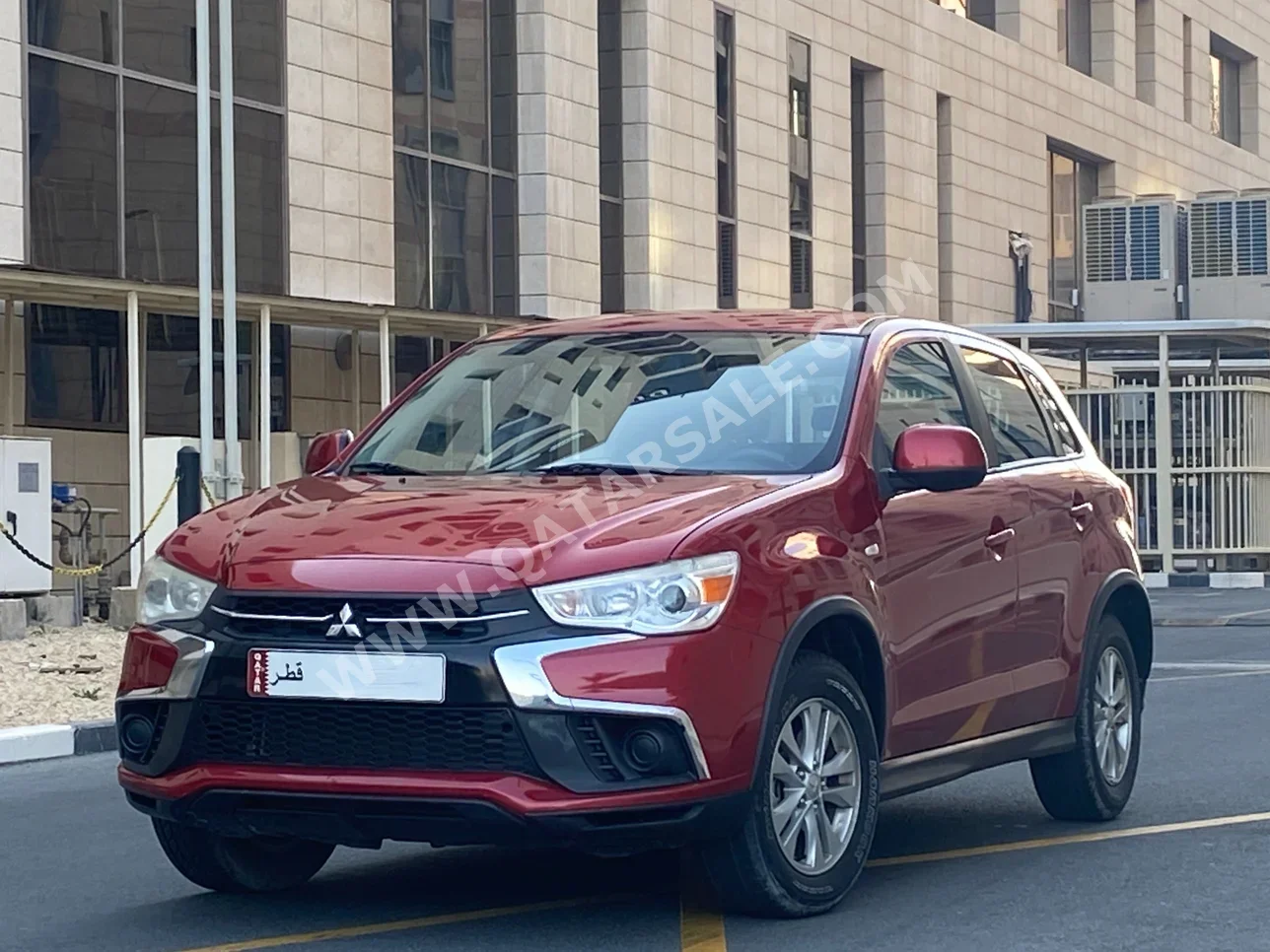 Mitsubishi  ASX  2019  Automatic  142,000 Km  4 Cylinder  Front Wheel Drive (FWD)  SUV  Red