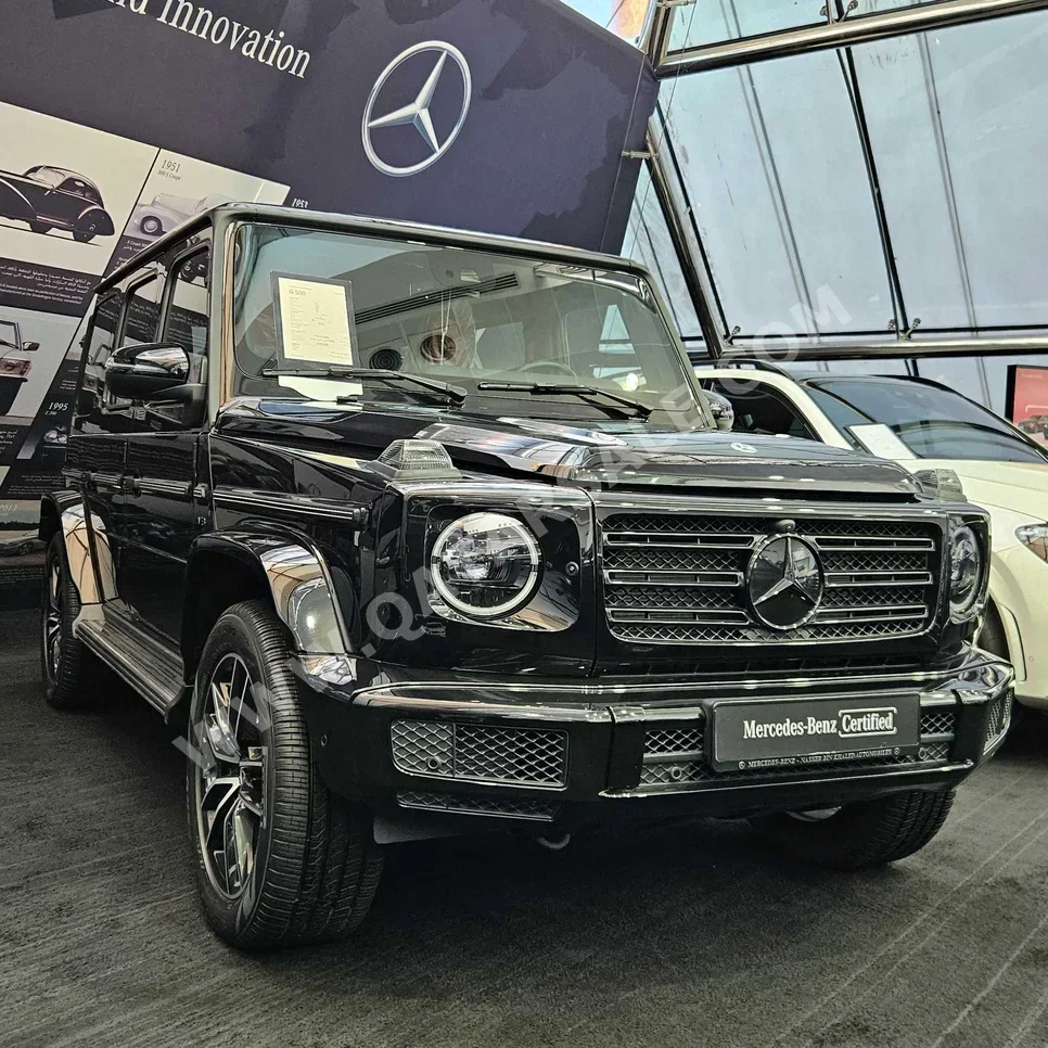 Mercedes-Benz  G-Class  500 AMG  2023  Automatic  5,500 Km  8 Cylinder  Four Wheel Drive (4WD)  SUV  Black  With Warranty