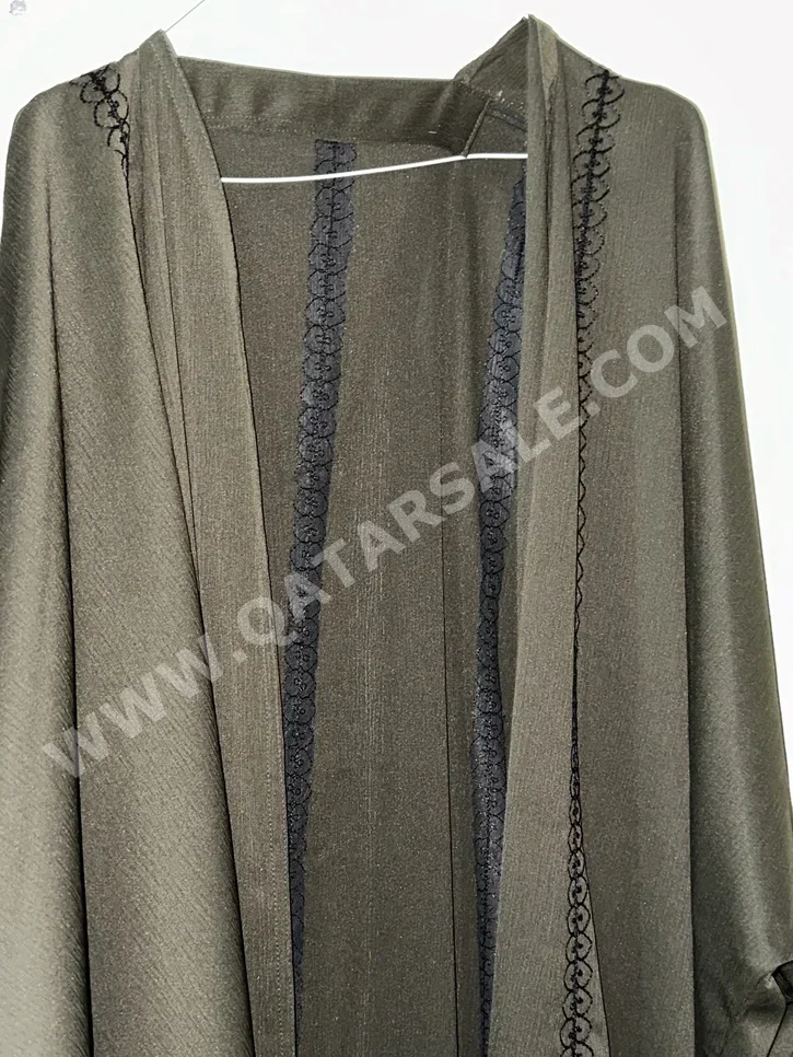 Blouses & Tunics  - Polyester  - Olive  -Size: 56