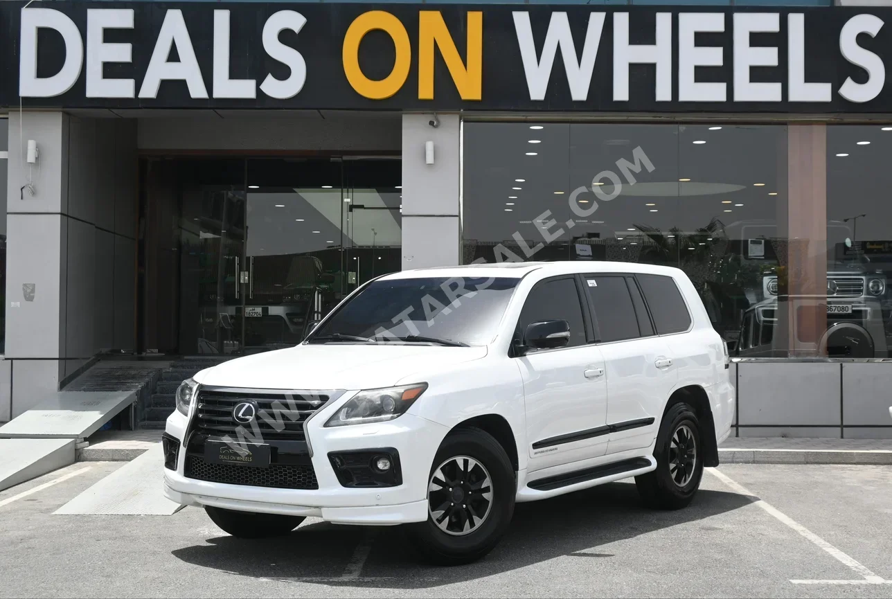 Lexus  LX  570 supercharger  2015  Automatic  280,700 Km  8 Cylinder  Four Wheel Drive (4WD)  SUV  White