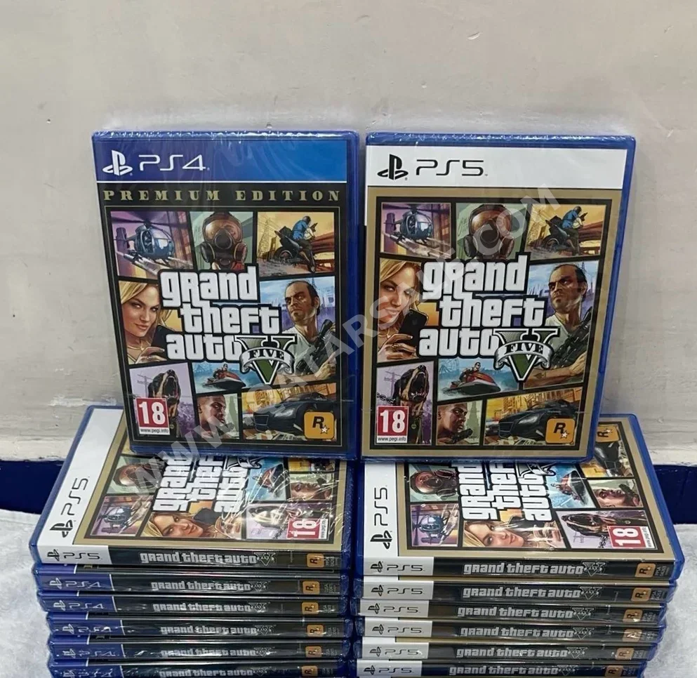 Grand Theft Auto V  - PlayStation 4  Video Games CDs