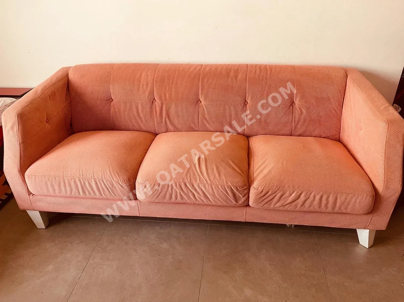 Sofas, Couches & Chairs 3-Seat Sofa  - Pink