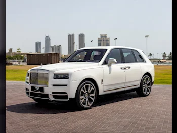 Rolls-Royce  Cullinan  2019  Automatic  29,000 Km  12 Cylinder  Four Wheel Drive (4WD)  SUV  White