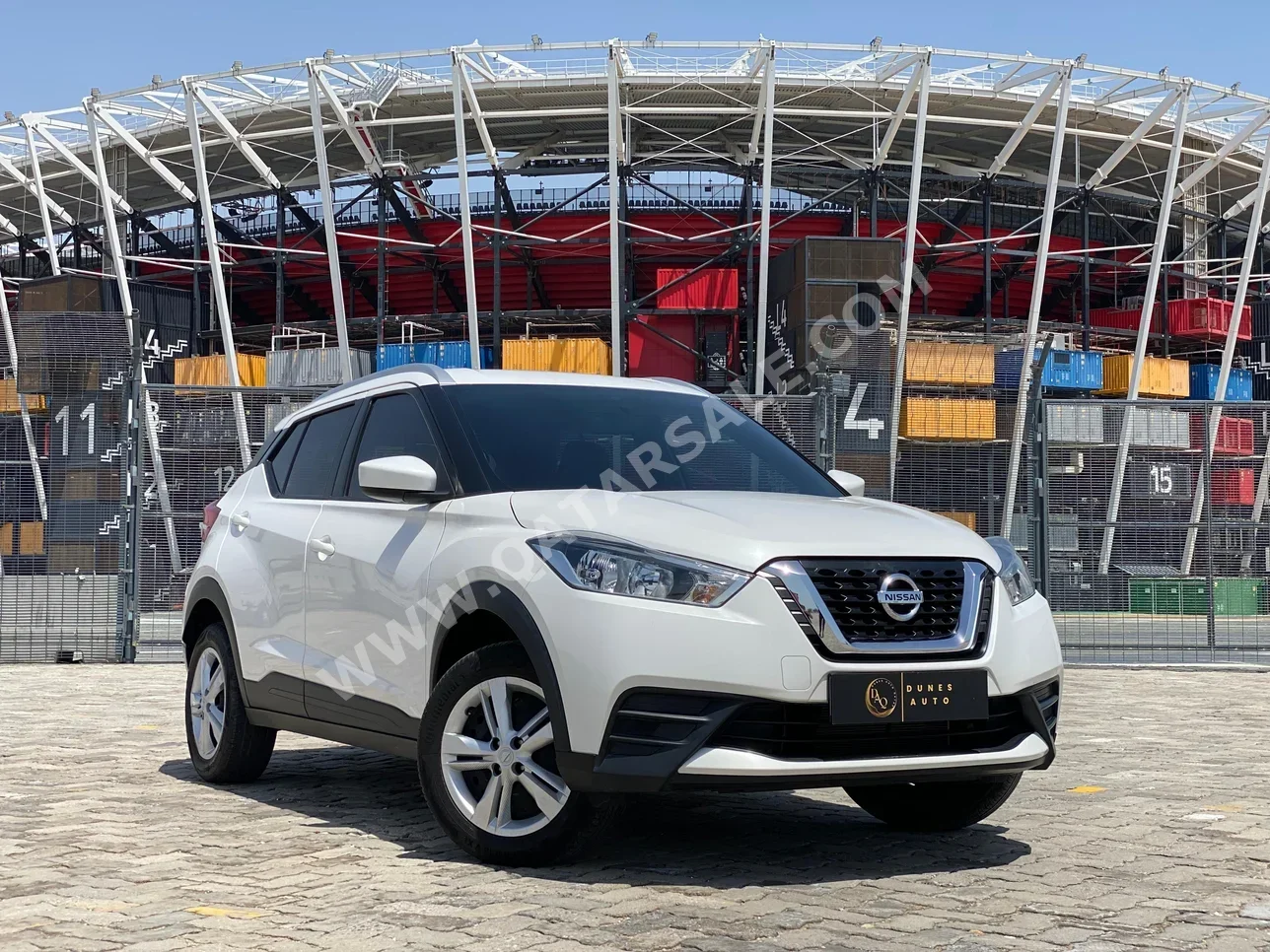 Nissan  Kicks  2020  Automatic  78,000 Km  4 Cylinder  Front Wheel Drive (FWD)  SUV  White  With Warranty