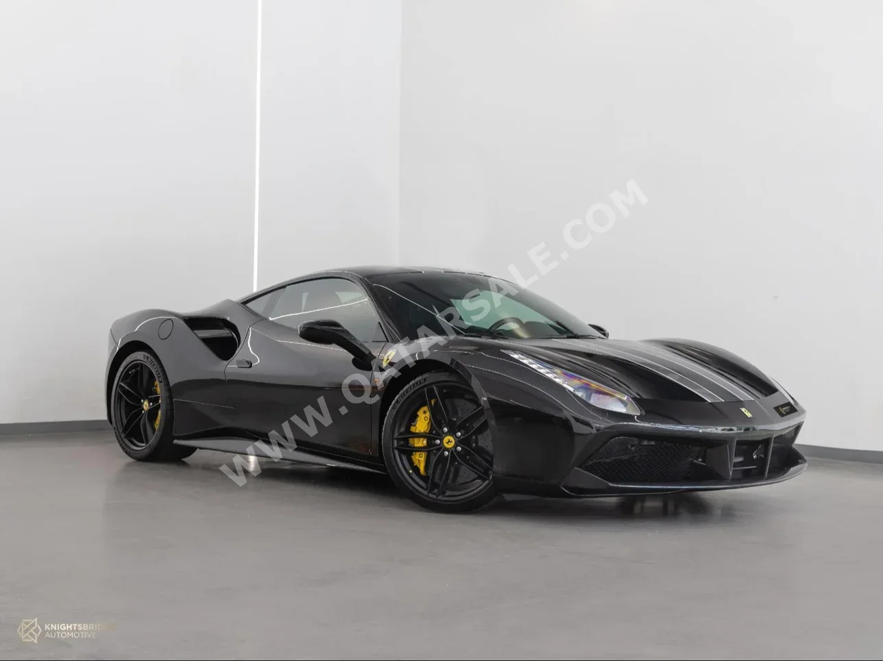 Ferrari  488  GTB  2017  Automatic  8,150 Km  8 Cylinder  Rear Wheel Drive (RWD)  Coupe / Sport  Black  With Warranty