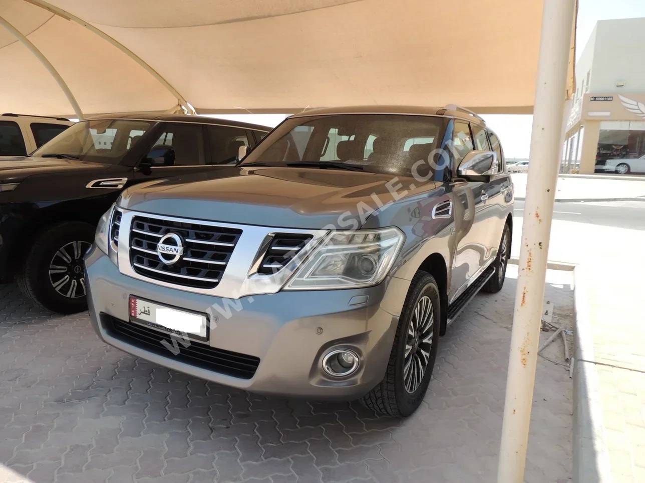 Nissan  Patrol  Platinum  2016  Automatic  355,000 Km  8 Cylinder  Four Wheel Drive (4WD)  SUV  Silver