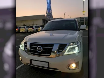 Nissan  Patrol  SE  2018  Automatic  48,500 Km  6 Cylinder  Four Wheel Drive (4WD)  SUV  White