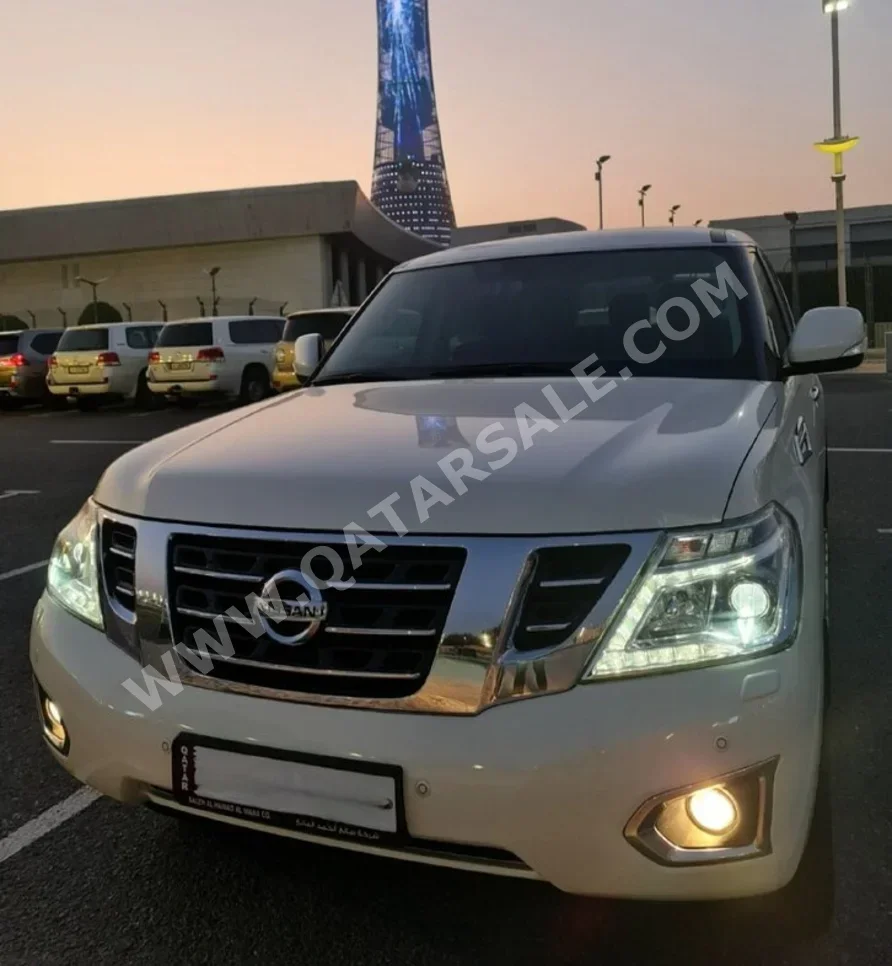 Nissan  Patrol  SE  2018  Automatic  48,500 Km  6 Cylinder  Four Wheel Drive (4WD)  SUV  White